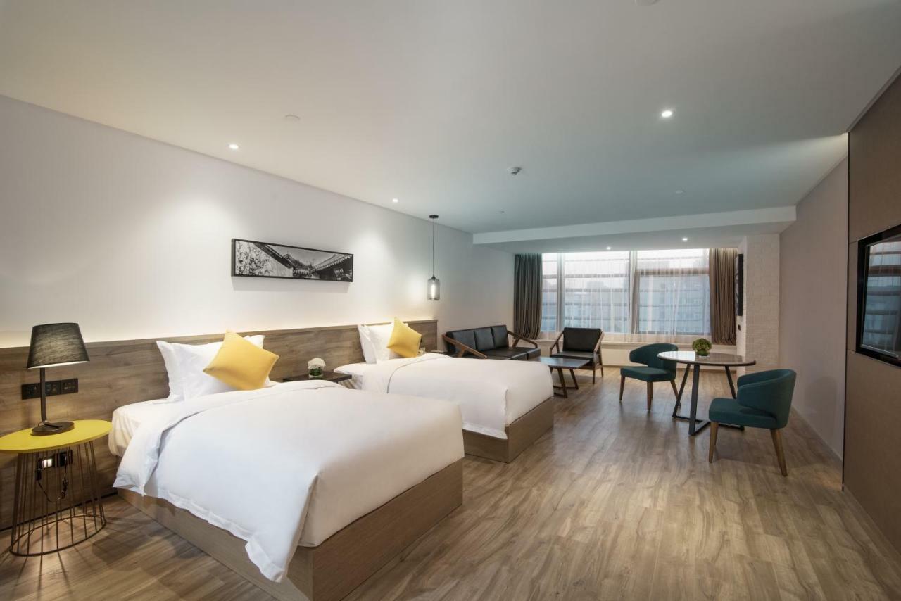 Auraya By Suning Nanjing Hexi Hotel Shangxinhe Eksteriør billede